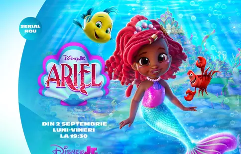 „Ariel” se lansează pe Disney Jr. Când e programată premiera noului serial muzical animat