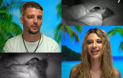 Dani și Mădălina, scene fierbinți sub pătură, la Insula iubirii 2024. Ce au surprins camerele în dormitorul lui. „Mi-a dat voie să fac ce simt”
