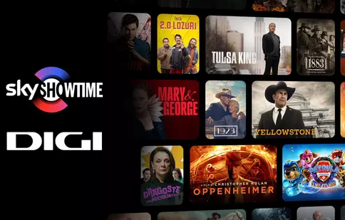 DIGI lansează noul pachet TV Digital SkyShowtime. Cât costă noul abonament