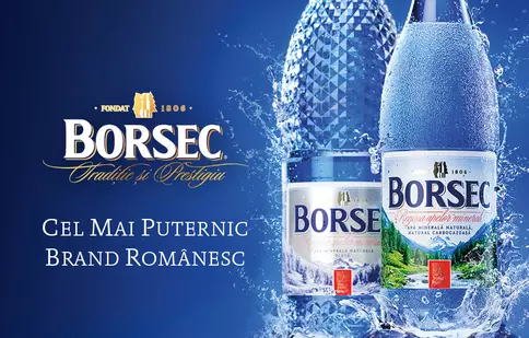 Borsec, votat pentru a zecea oară Cel mai puternic brand românesc