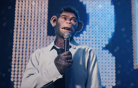 Filmul „Better Man: Robbie Williams” ajunge curând în cinema. Fanii artistului îl vor vedea în ipostaza de maimuță CGI