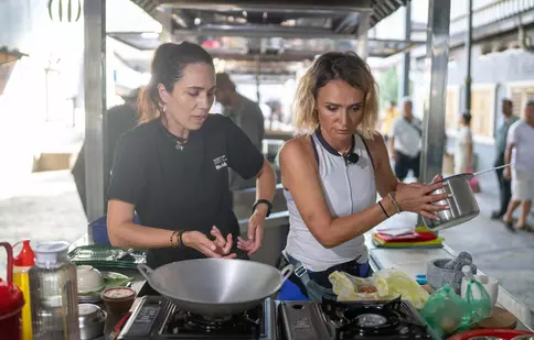 Moment critic pentru Carmen Negoiță și sora ei, la Asia Express 2024. „Am clacat! N-am mai suportat strigătele Andreei”