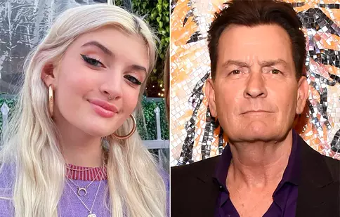 Fiica lui Charlie Sheen, succes fulminant pe rețelele destinate adulților. Ce avere are fiica actorului