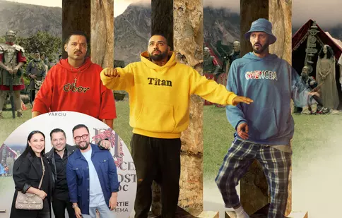 Imagini de la premiera filmului „Zăpadă, Ceai și Dragoste 3”. Liviu Vârciu, înconjurat de vedete la evenimentul de gală
