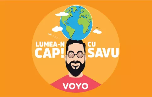 Seria documentară „Lumea-n cap! cu Savu” este disponibilă pe VOYO! Miza proiectului este o activitate caritabilă