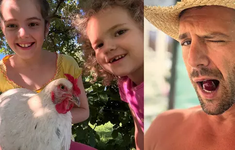 Adrian Nartea, imagini adorabile cu cele două fiice: „Așa începe vacanța, sper să nu se termine repede!”
