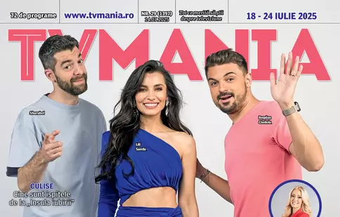 TVMania 14 iulie 2025: „Vorbește lumea” împlinește 10 ani! Lili Sandu, Shurubel și Bogdan Ciudoiu, pe copertă