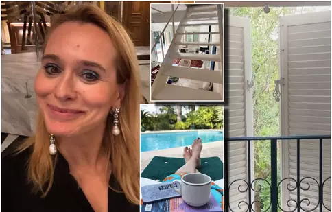 Imagini rare cu socrii Andreei Esca. „Păcat că nu venim mai des”. Alexia și Aris, vacanță specială în casa bunicilor, în Nisa