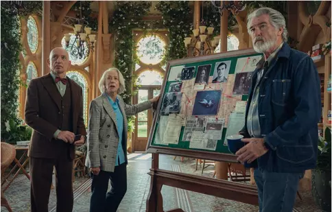 „Clubul crimelor de joi” pe Netflix: Helen Mirren și Pierce Brosnan rezolvă mistere cu umor și suspans