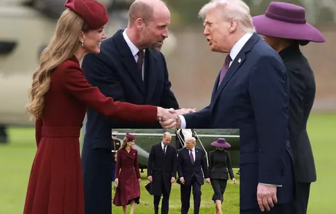 Kate Middleton și Prințul William l-au întâmpinat oficial pe Donald și Melania Trump la Windsor Castle