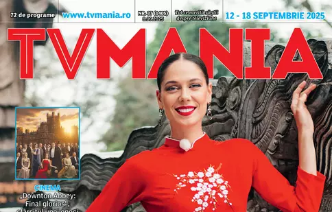 TVMania, 8 septembrie 2025: Irina Fodor, pe coperta noului număr. 72 de programe TV 12 – 18 septembrie