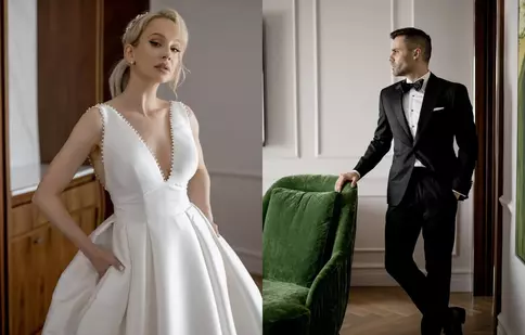 De la prima întâlnire la altar: povestea de dragoste a Sandrei Izbașa și a lui Răzvan Bănică de la Power Couple. Imagini din ziua nunții