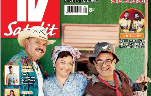 TV Satelit 24/2025: „Las Fierbinți”, pe copertă! Ghid TV complet 28 noiembrie – 11 decembrie