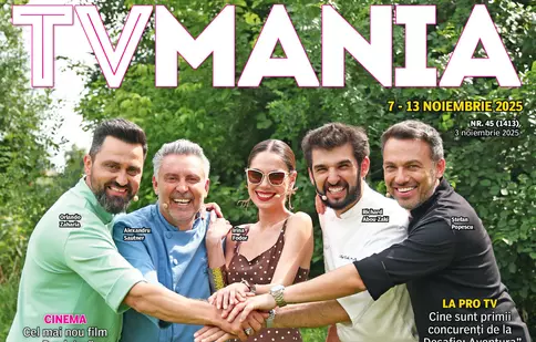 TVMania de luni, 3 noiembrie: 72 de programe pentru 7–13 noiembrie și „Chefi la cuțite”, pe copertă – sezonul schimbărilor!
