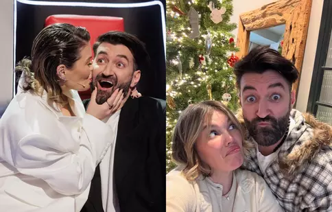 Smiley și Gina Pistol, poza de familie care a topit internetul. Cum au surprins-o pe Josephine, lângă bradul de Crăciun