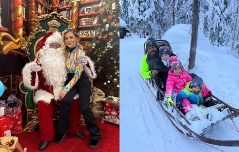 Andreea Ibacka, vacanță de poveste în Laponia cu familia: „Magia nu dispare niciodată”. Cum i-a surprins pe Namiko și Tiago