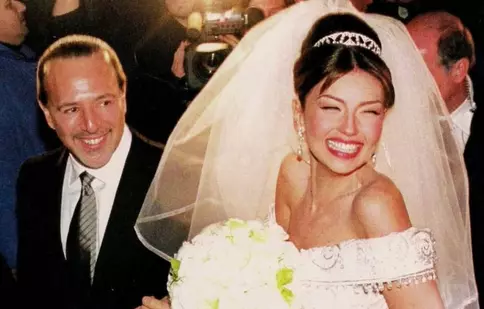 Thalía, mesaj emoționant la 25 de ani de căsnicie: „Ești marea iubire a vieții mele” – Imagini de la nunta cu Tommy Mottola