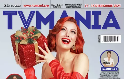 TVMania nr. 50/2025 - număr special cu Elena Gheorghe. Ghid complet + noutăți TV pentru 12–18 decembrie