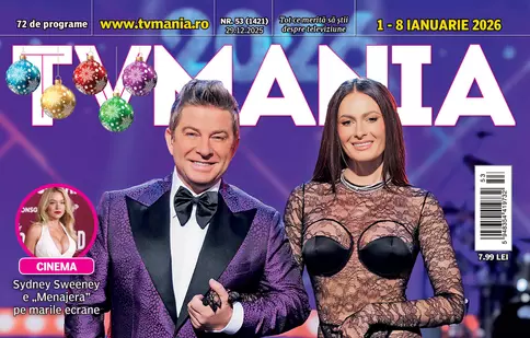 Pavel Bartoș și Raluka, imaginea începutului de an: „An Nou fericit!” – Coperta TVMania 1-8 ianuarie 2026