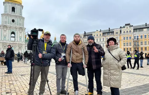 Echipa Știrilor TVR, imagini dramatice de pe frontul din Ucraina! Ce se întâmplă la 4 ani de la începerea războiului