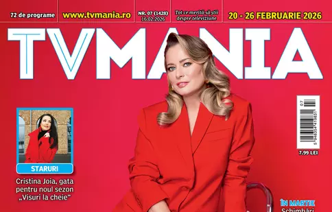 Laura Cosoi, o lecție de fericire pe coperta noului număr TVmania! Totul despre noutățile primăverii în televiziune