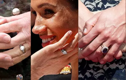 S-a aflat valoarea reală a inelelor regale! Bijuteria lui Kate Middleton a detronat diamantul Reginei. Ce preț are inelul lui Meghan Markle