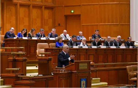 Guvernul Ilie Bolojan a fost demis. Moțiunea a trecut cu 281 de voturi