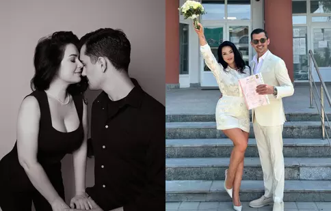 Deea Maxer s-a căsătorit cu Constantin Cataramă. Primele imagini de la ceremonie. Ce rochie de mireasă a ales