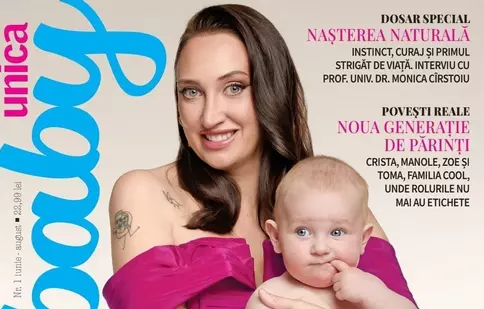 Ilona Brezoianu, pictorial exclusiv cu băiețelul ei, pentru BABY UNICA