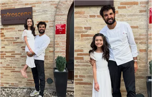 Richard Abou Zaki, gest special pentru câștigătoarea Chefi la cuțite Kids. Irina a avut parte de o cină specială în Italia