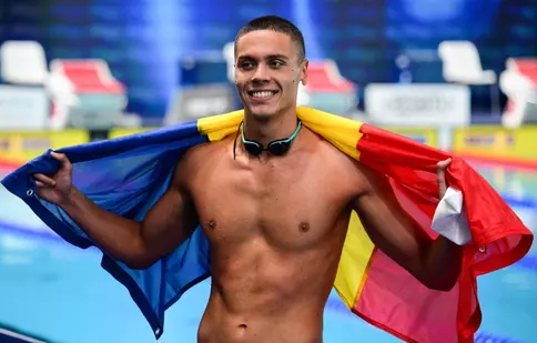 David Popovici, încă un pas spre o performanță istorică! S-a calificat în semifinalele probei de 200 m liber la Europenele de la Paris. La ce oră concurează
