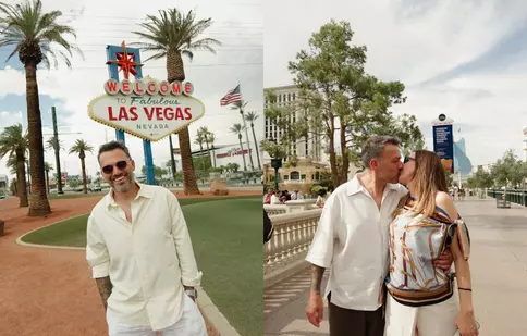 Chef Ștefan Popescu, aventură americană la 50 de ani! Imaginile spectaculoase publicate alături de soția sa în vacanța din las Vegas