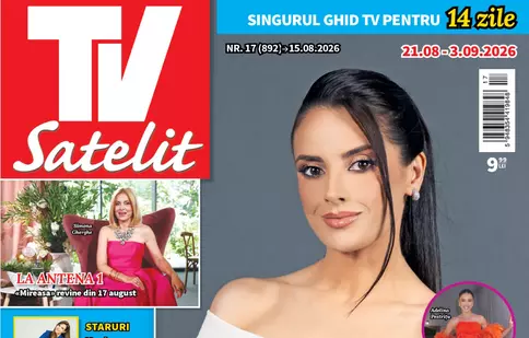 Noul număr TV Satelit este la chioșcuri! Ramona Păun este pe copertă: totul despre aniversarea pe plajă și noutățile din grilă