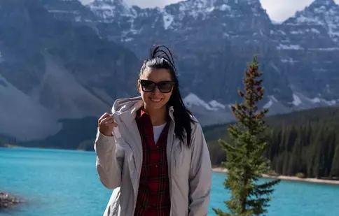 Corina Caragea, vacanță de vis de o lună în Canada. Cât a plătit pentru cazare în Banff: „E cam scump”