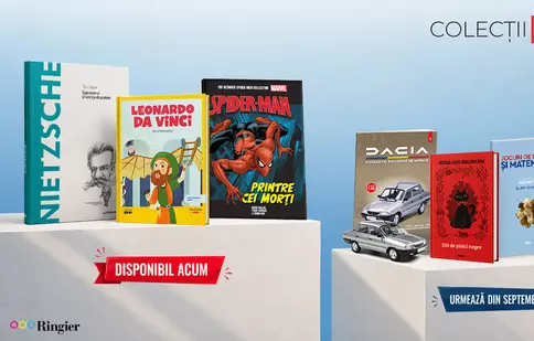 Șase colecții noi apar în oferta Colecțiilor Libertatea. Spider-Man, Rodica Ojog-Brașoveanu, jocuri de logică și machete Dacia
