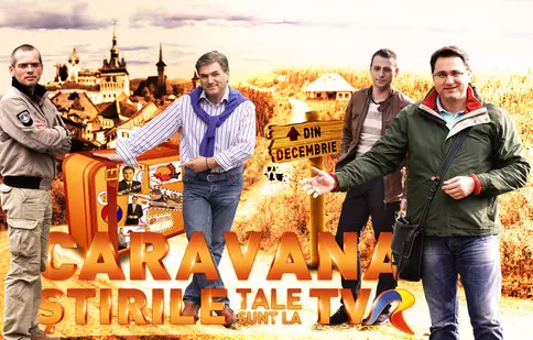 Mircea Radu pleacă prin ţară alături de caravana Ştirilor TVR