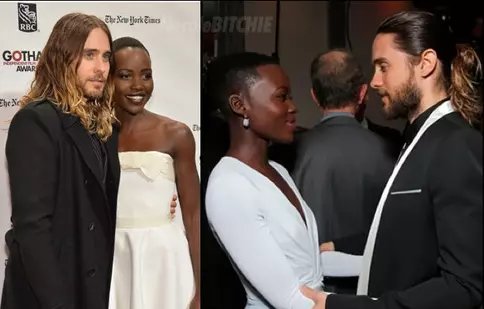 Proaspăta celibatară Lupita Nyong'o îi face ochi dulci lui Jared Leto