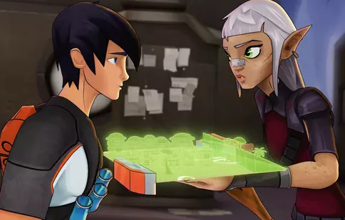 FOTO: Megamax va difuza, în premieră, serialul pentru copii „Slugterra”