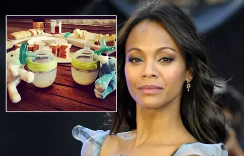 Zoe Saldana a ales numele gemenilor
