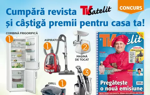 Regulamentul oficial al campaniei promoționale “TV Satelit și Gorenje îți aduc premii pentru casa ta”