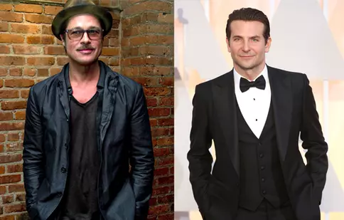 E oficial: Brad Pitt e fan Bradley Cooper