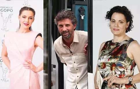Maria Dinulescu, Maia Morgenstern şi Andi Vasluianu sunt colegi de film