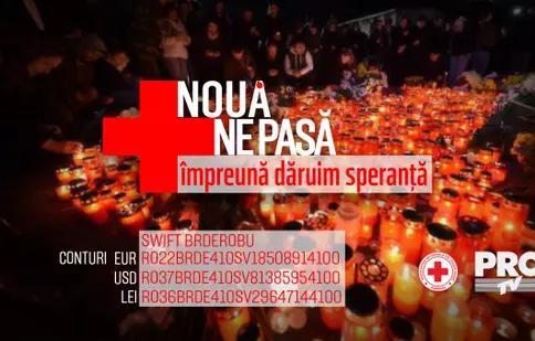 După tragedia de vineri, Pro TV a lansat campania „Nouă ne pasă”