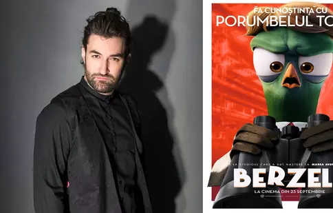 Smiley este „un porumbel foarte băgăcios” în animația „Berzele”