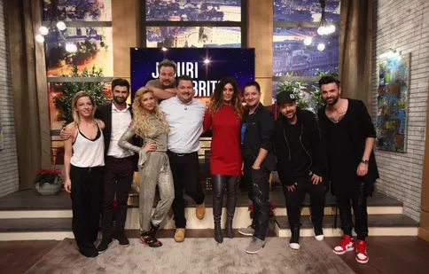 „Jocuri de celebritate”: Mihai Bobonete i-a invitat pe Lora, Claudia Pavel, Dan Helciug și Tudor Ionescu