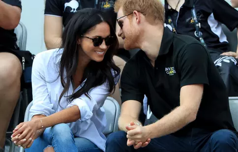 FOTO. Prințul Harry, prima apariție publică oficială alături de iubita lui, Meghan Markle