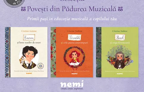 „Poveștile din Pădurea Muzicală” continuă la Editura Nemi