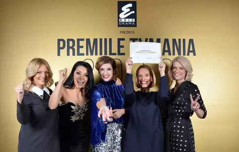 FOTO. Vedetele și trofeele câștigate la Premiile TVMania 2018