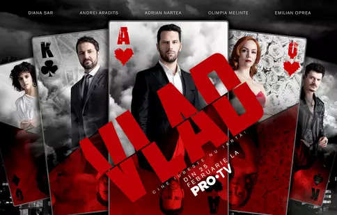 PRO TV lansează serialul românesc „VLAD”, luni, 25 februarie!