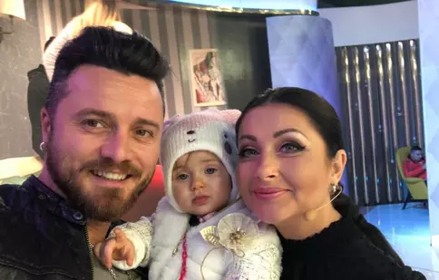 Prima imagine cu cea de-a doua fetiță a Gabrielei Cristea. „Noua noastră minune“